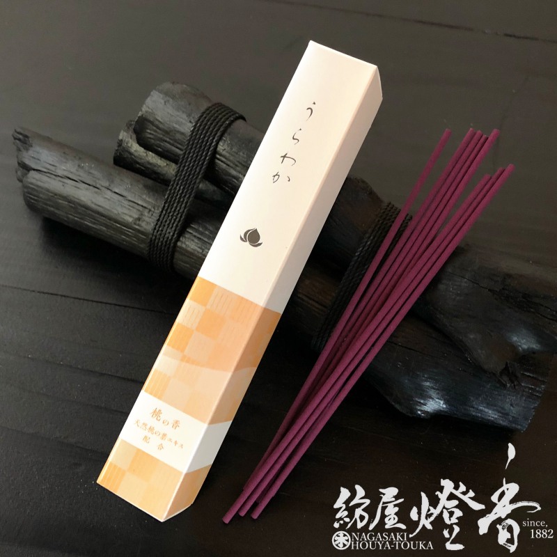 お試し/室内香『うらわか-URAWAKA-【桃の香】ひとひらサイズ20g詰[微煙
