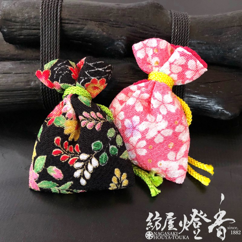 お香袋(香道用) 匂い袋 花くるま 1個入 514151 松栄堂 SHOYEIDO 日本製 お香