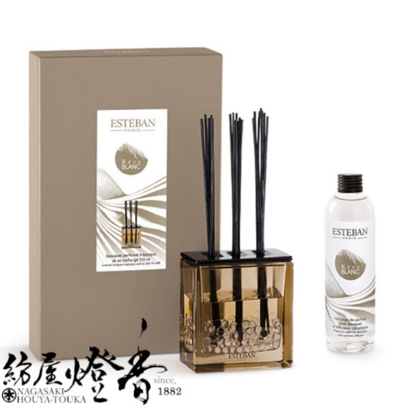 ESTEBANのキャンドルとディフューザー パフュームミストディフューザー ライト&コッパー – ESTEBAN