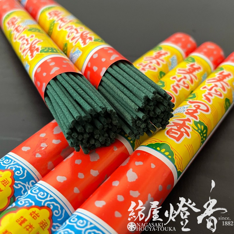 墓参線香/杉線香『美登里香(みどりこう)【5把セット】長寸把詰[有煙