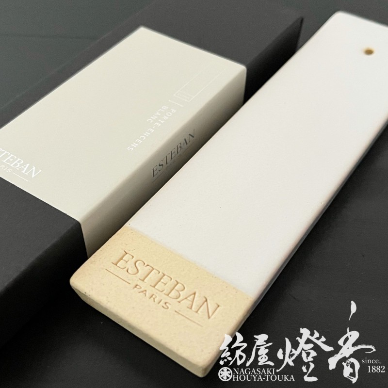 香立/香皿『インセンスホルダー【ESTEBAN香皿/白】ステッィク用[陶製