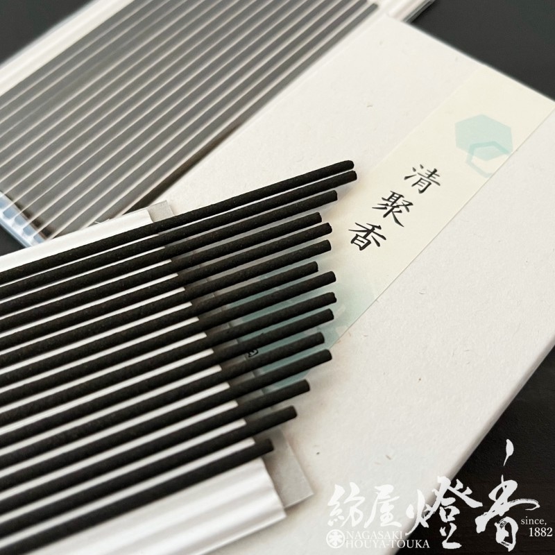 お香/室内香『京の香り【清聚香(せいしゅうこう)-SEISHUKO-/30本】紙箱