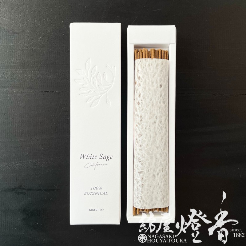 お香/インセンス『100%BOTANICAL【ホワイトセージ-White Sage