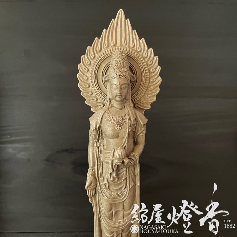 副葬品『パラフィンワックス製【ゆめさき観音像(ゆめさきかんの