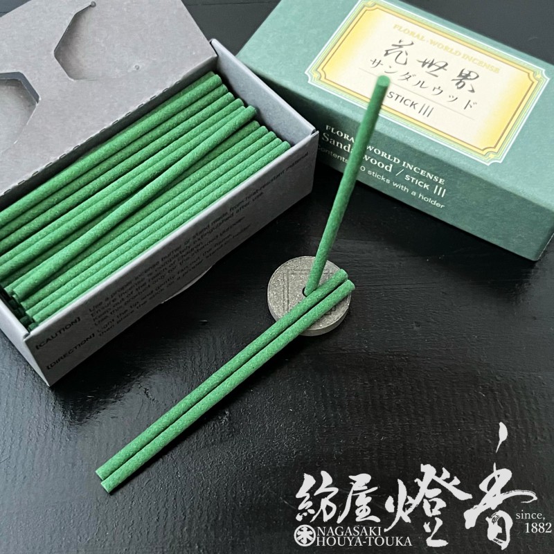 お香/くつろぎ『六種花世界-FLORAL WORLD-【サンダルウッド-SANDALWOOD お香/くつろぎ『六種花世界-FLORAL WORLD-【サンダルウッド-SANDALWOOD