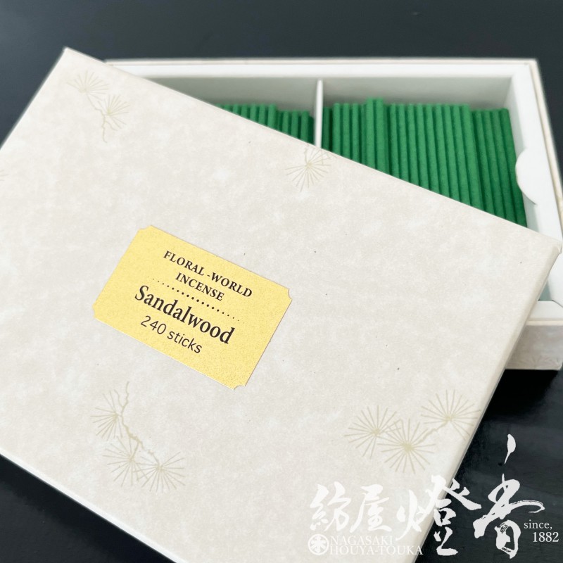 お香/くつろぎ『六種花世界-FLORAL WORLD-【サンダルウッド-SANDALWOOD