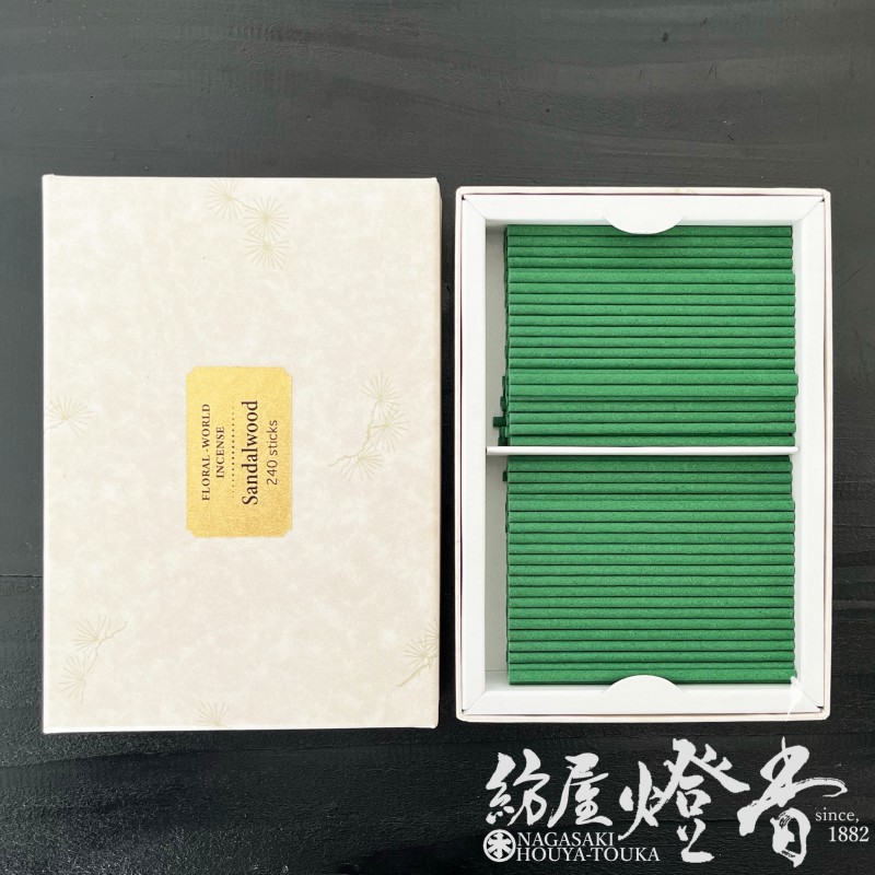 お香/くつろぎ『六種花世界-FLORAL WORLD-【サンダルウッド-SANDALWOOD