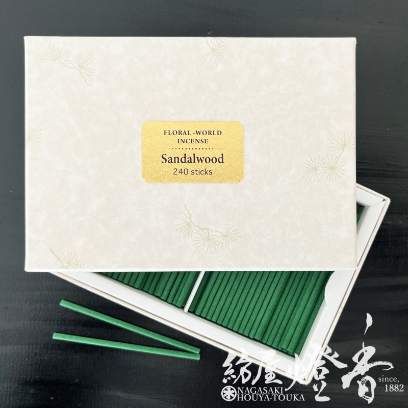 お香/くつろぎ『六種花世界-FLORAL WORLD-【サンダルウッド-SANDALWOOD