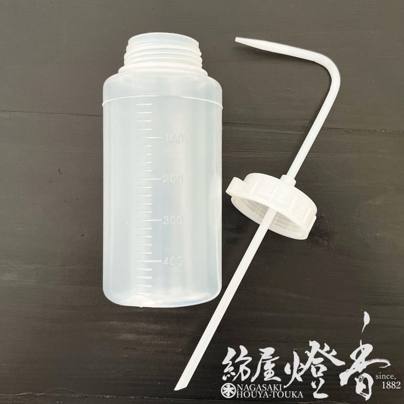 オイルボトル『リキッドキャンドル用補充ボトル【注入器/500ml