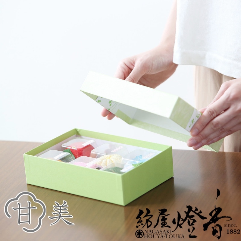 置き香/ちりめん雑貨『生菓子を模した香り雑貨【香の花・甘美-KANBI