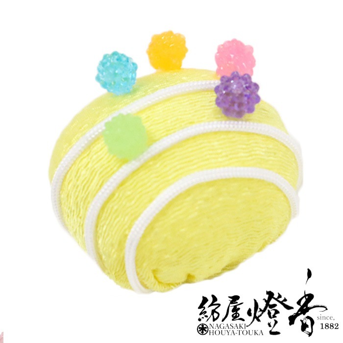 置き香/ちりめん雑貨『生菓子を模した香り雑貨【香の花・甘美-KANBI