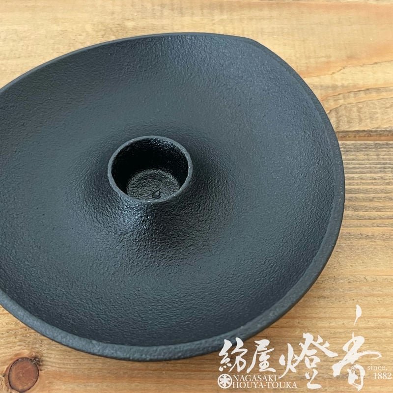 蝋燭立/燭台『キャンドルスタンド【三方(さんぽう)-SANPO-】山形鋳物