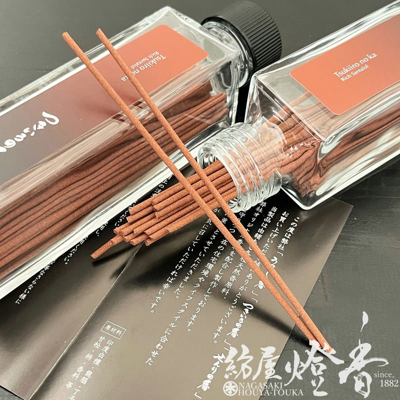 香りのギフト『Bottled Incense【つきいろの香-Tsukiiro no ka/Rich