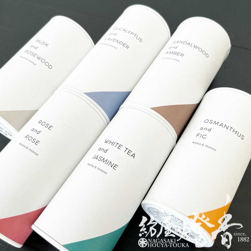 お香/インセンス『香る線香【ホワイトセージ＆ゼラニウム