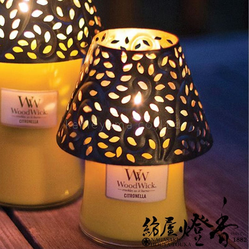 【新品未使用】WoodWick キャンドル 専用シェード セット売り 楽天市場】シェード WoodWick ジャーM専用 キャンドルシェード