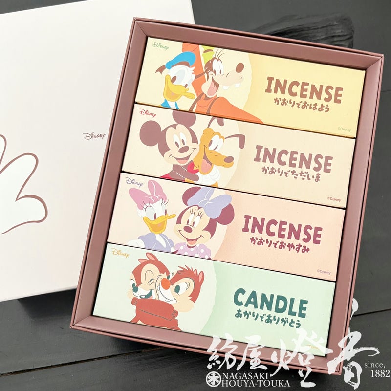 ご贈答/進物『ディズニーインセンス【インセンス＆キャンドル