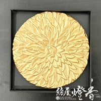 香炉/香器『高岡銅器【折鶴香炉-ORIDURUKOURO-/大/古金色】鉄製