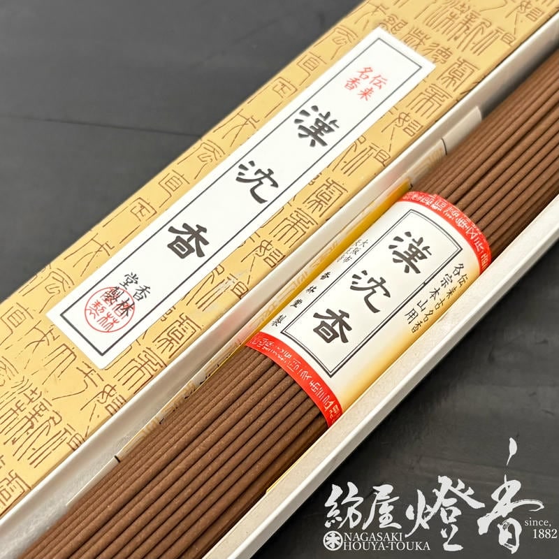 長尺線香『伝来古名香・各宗本山用【漢沈香(かんじんこう)-KANJINKOH