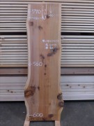 杉板(耳付) 一枚板 節あり 2050×60×560mm　18012555|杉(スギ)|無垢一枚板(カウンター・テーブル・テレビ台)