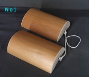 送料無料 杉みがき丸太輪切り半割りセット 長さ25cm程度 幅12cm〜14.5cm程度 高さ5.5cm〜8cm程度|カット丸太