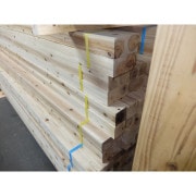 角材 枕木 輪木 バタ角 AA′グレード 1320×60×60mm 12本/60本/120本  杉 乾燥材 プレーナー加工 送料無料