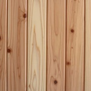 柳杉 羽目板 壁板・天井板 3m 本実目透かし加工 節あり UV塗装 2950x12x105mm 10枚  送料無料 No.912