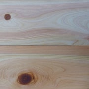 桧 フローリング 縁甲板  床材 節あり 無塗装  3000×15×150mm  (8枚入り約1坪)  条件付き送料無料 No.336