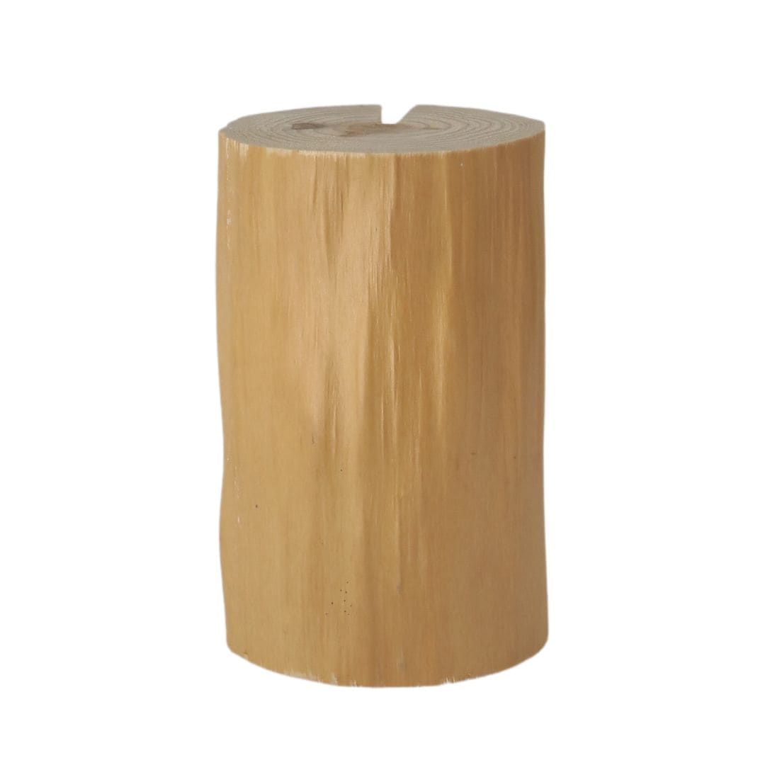 丸太 インテリア 輪切り 絞り丸太 高さ6cm 直径9cm｜カット丸太｜木材