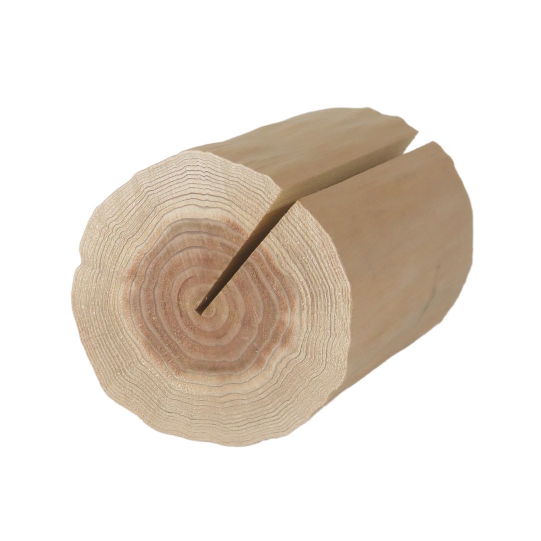 丸太Marutaインテリア 丸太 インテリア 輪切り 絞り丸太 高さ33cm 直径9cm｜カット丸太｜木材