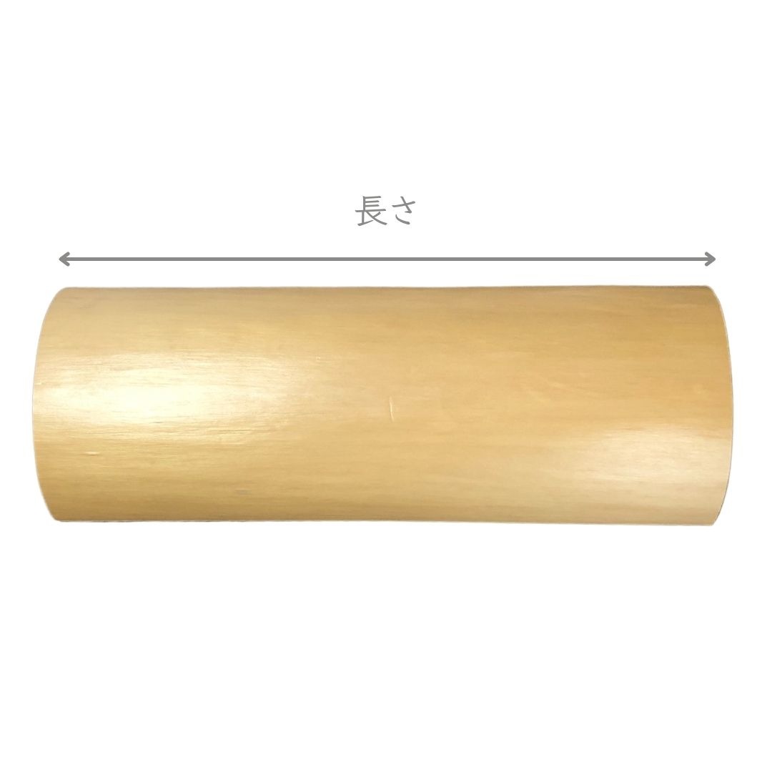 青竹踏み 木製 杉の磨き丸太 長さ約70cm｜カット丸太｜木材通販の木