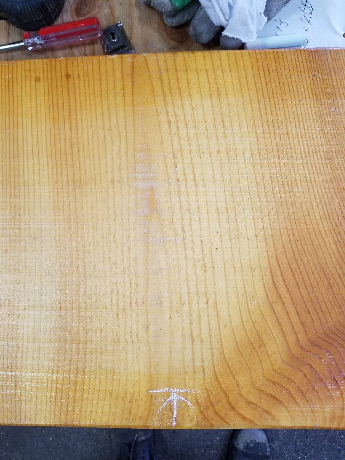 日本松板 345x40x455mm 1412113｜板材(1m未満),松（マツ）｜木材通販の