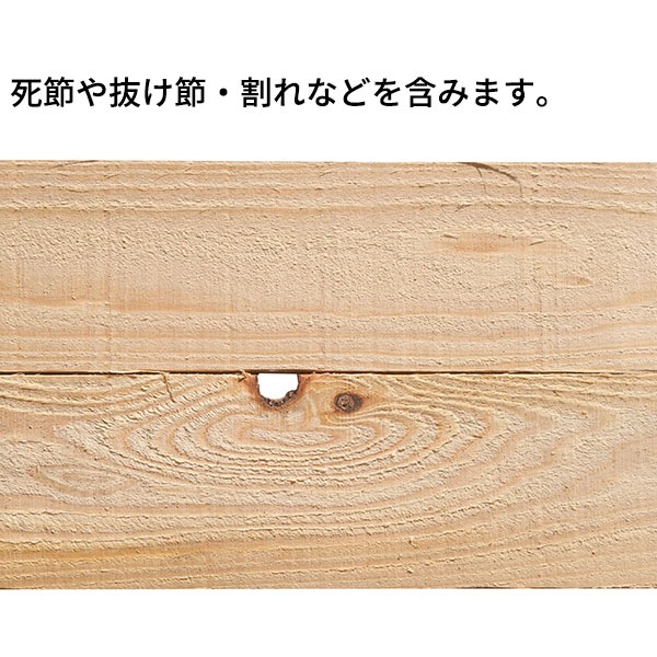 野地板 杉板 2m 厚み12×幅180×長さ2000mm 10枚 約1坪 節有り 半