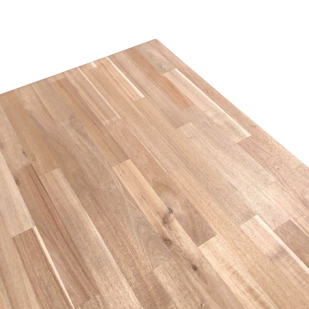 アカシア 集成材 デスク 天板 1000×25×600mm｜集成材 フリー板