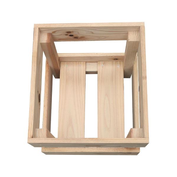 DIYキット スツール 木製 高さ345x幅325x奥行325mm｜DIYキット｜木材