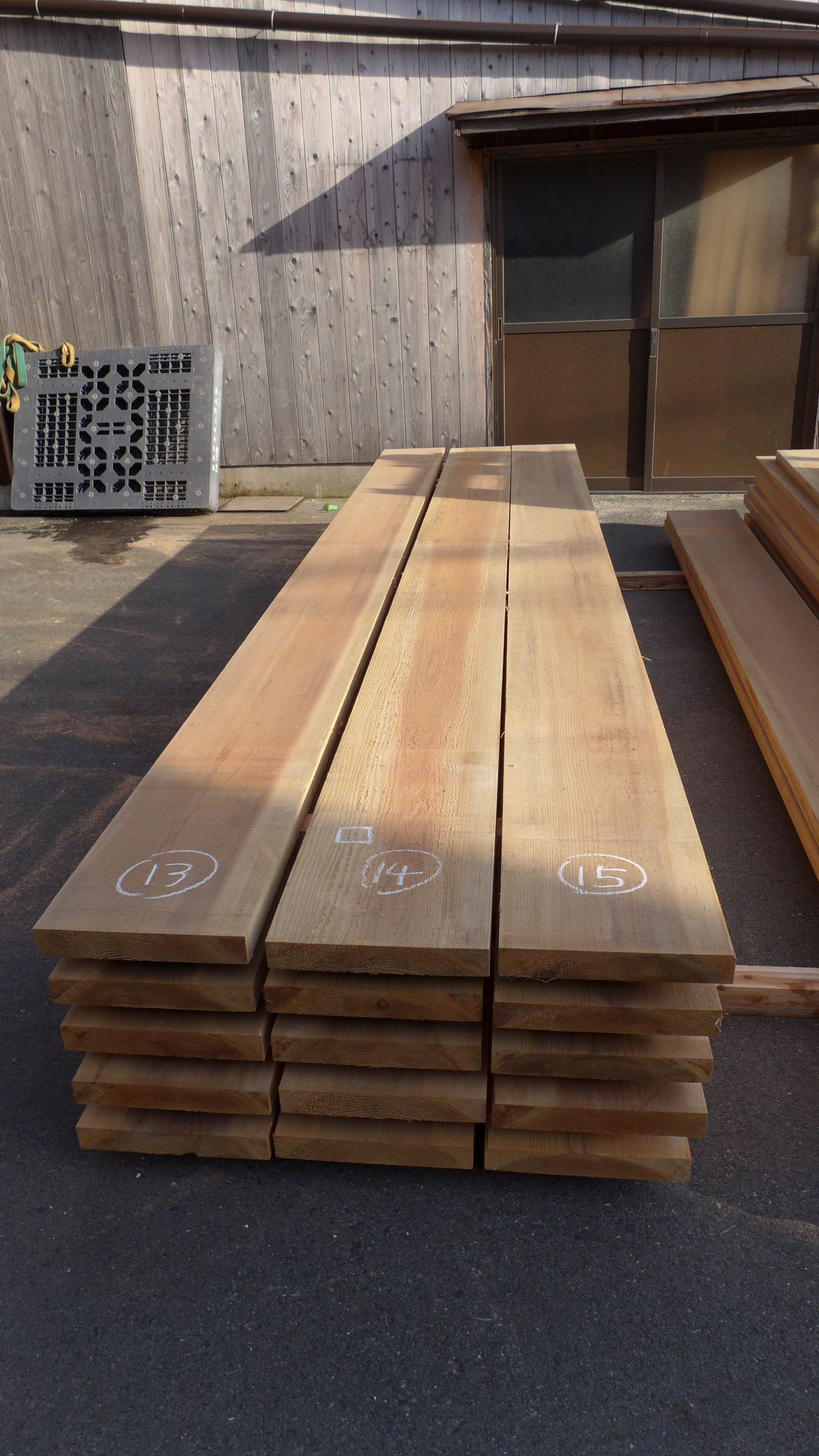 杉板 4000 45 300mm 14 板材 4m以上 木一筋ドットコム