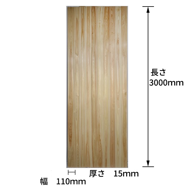 2021春の新作 木材 板 ヒノキ上小節<br> 木板無目枠<br>20mmX30mmX2000mm<br>