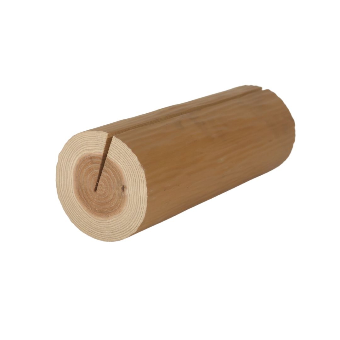 丸太 インテリア 輪切り 絞り丸太 高さ30cm 直径12cm｜カット丸太