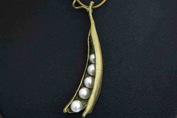 Michael michaud さやえんどう　ネックレス ijt122【マイケルミショー(Michael Michaud)】PeaPod