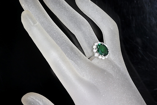 k-2-et1-8-20【Gガーネット2.46cts&ダイヤ0.34cts】Pt900リング