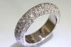 K-4-16g0023【ダイヤモンド2.18cts】パヴェK18WGリング