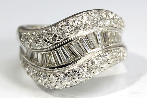 F65-19t0227【ダイヤモンド 1.52cts】Pt900リング