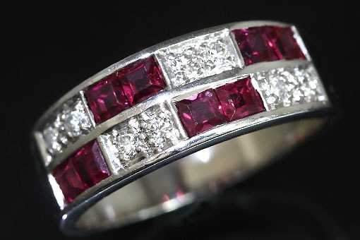 K18デザインリング 造幣局刻印 兼用 2.11g 15号 K18デザインリング 造幣局刻印 兼用 2.11g 15号