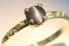 in1096nt325【アレキキャッツ 0.71cts】K18YGリング