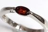 A582-24n0050【ガーネット】K14WGダイヤモンドリング