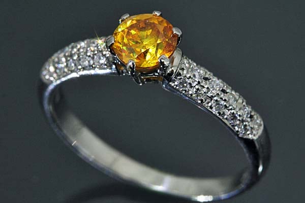 in0899nt205【スファレライト】ダイヤモンドPtリング