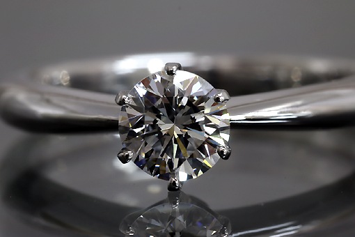 d18【ダイヤモンド 0.55cts】Pt900リング