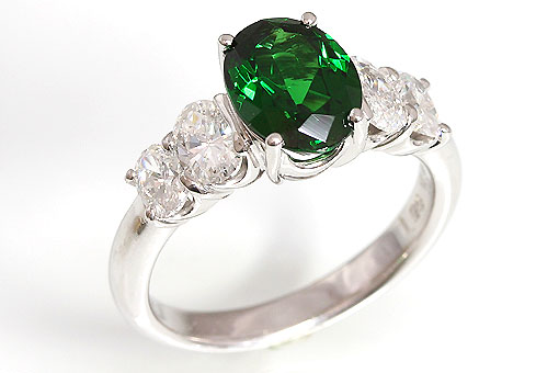 K-1-et2-915【Gガーネット1.96cts】ダイヤPt900リング