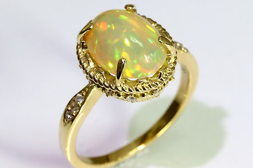 ダイヤ　パール　リング 725381 JinkaNezu 淡水パール雪だるま＆雪の結晶 リング | JinkaNezu