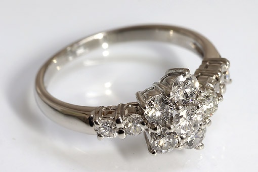 A584-25n0022【ダイヤモンド 1.00cts】Pt900ダイヤモンドリング