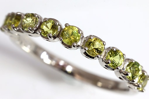 in1180ki267【カナリートルマリン 0.64cts】Pt900リング